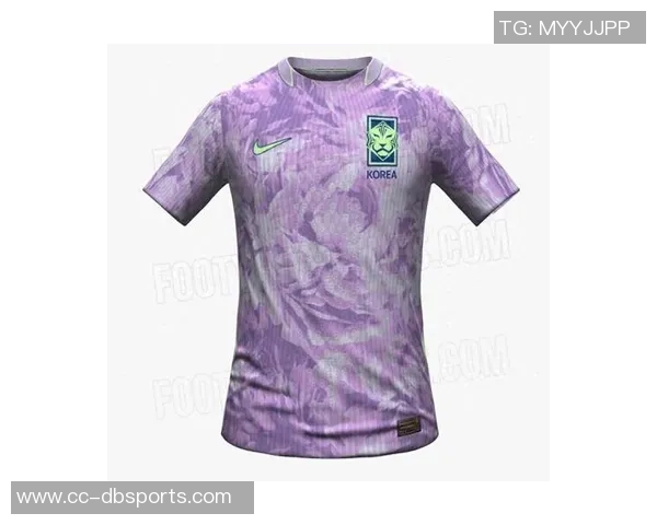 韩国队世界杯新球衣亮相主场金色修饰客场紫色主打引发期待